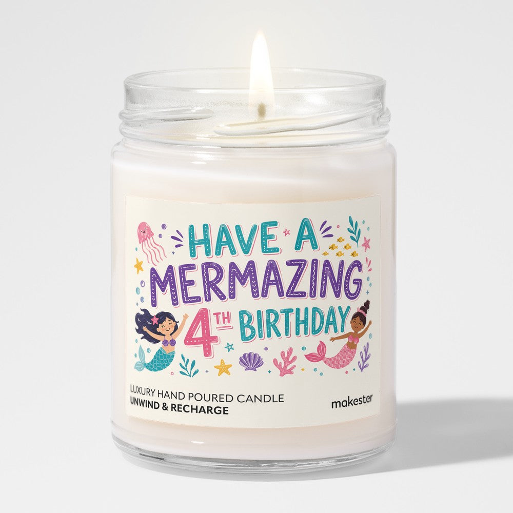 Mermazing Fourth Birthday