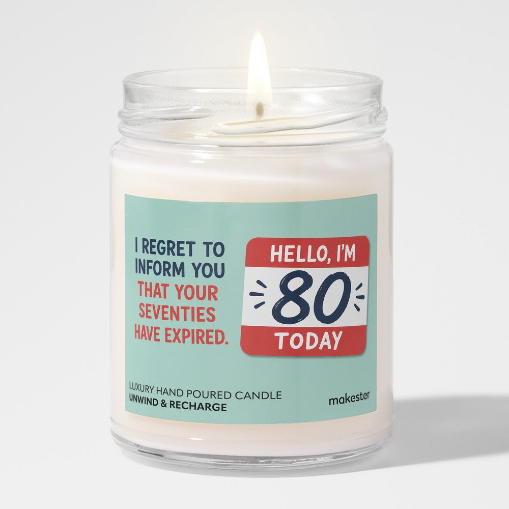 Eighties Expiration Notice