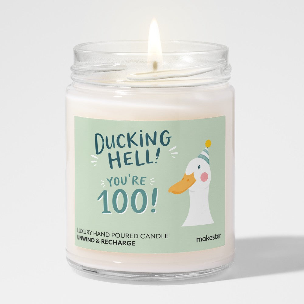 One Hundredth Birthday Ducking Milestone
