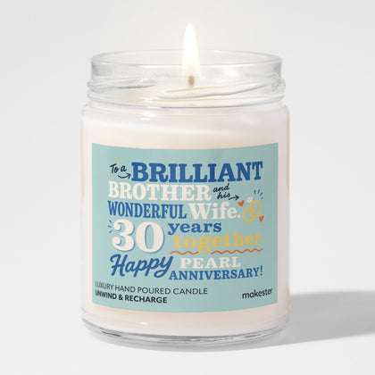 Thirty Years Pearl Anniversary