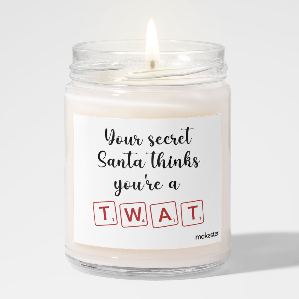 Secret Santa Scrabble