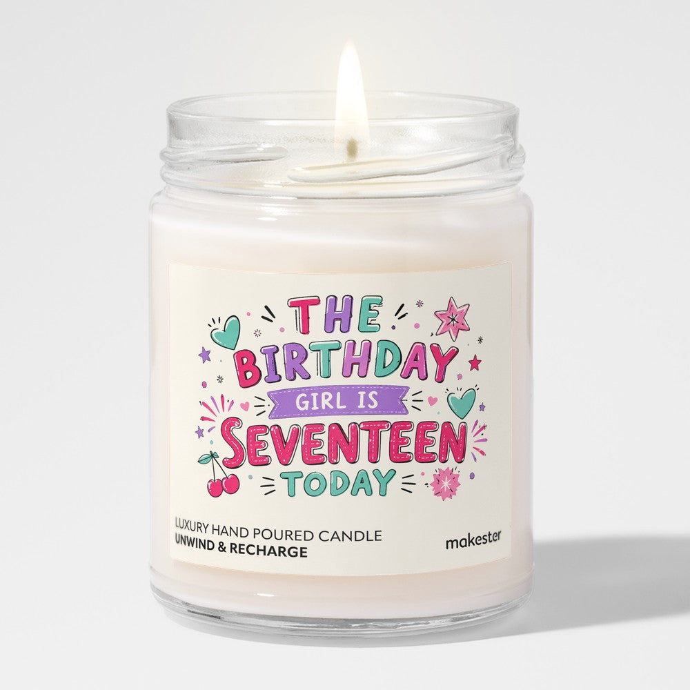 Sweet Seventeen Birthday Girl