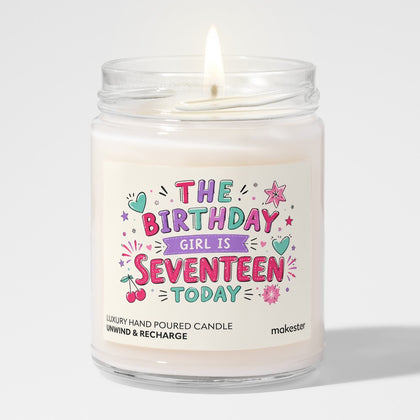 Sweet Seventeen Birthday Girl