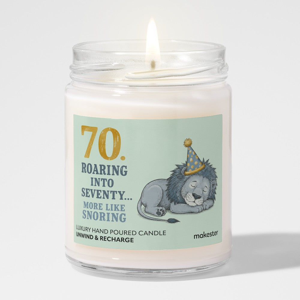 Seventieth Birthday Snoring