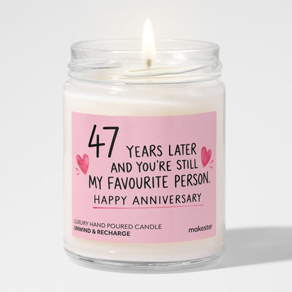 47th Anniversary Favourite Person