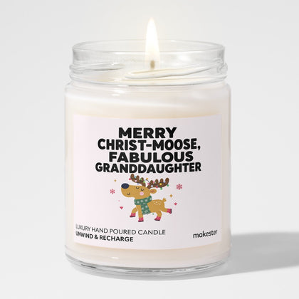 Merry Christ-moose Granddaughter