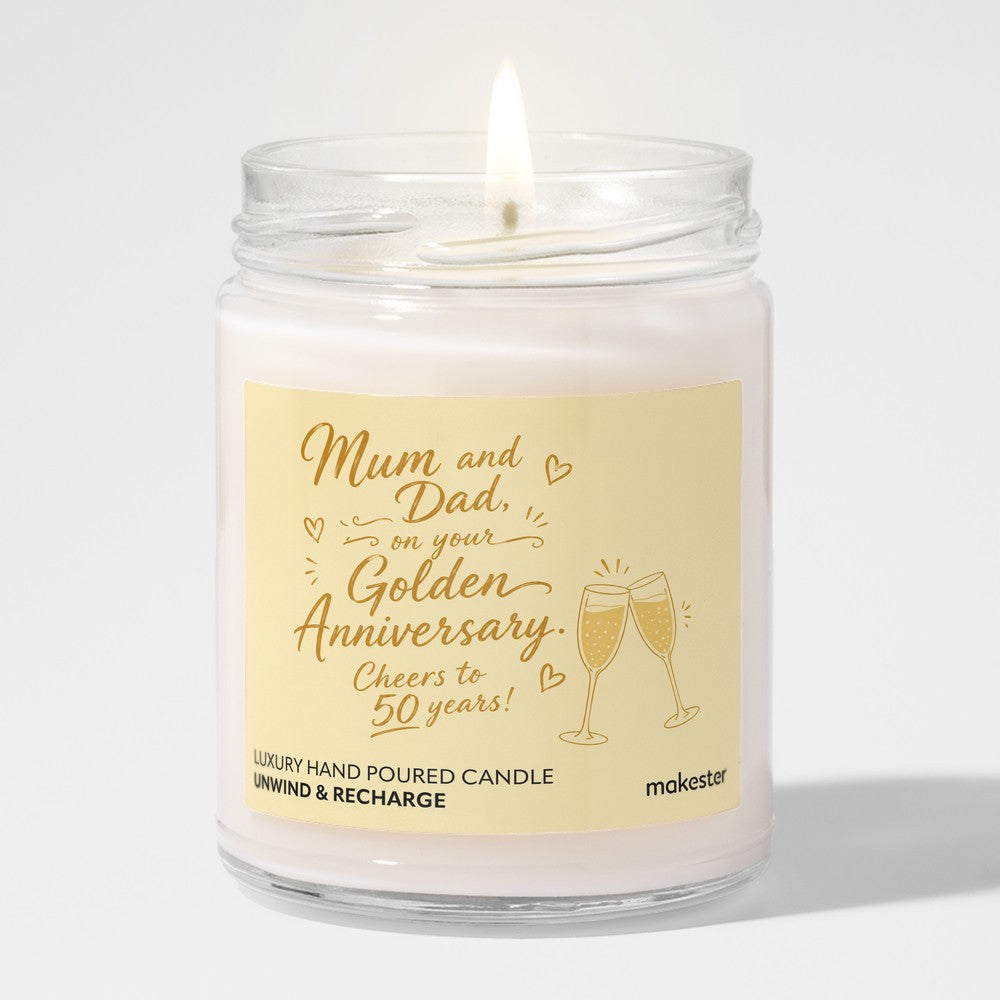 Golden Fiftieth Anniversary Mum