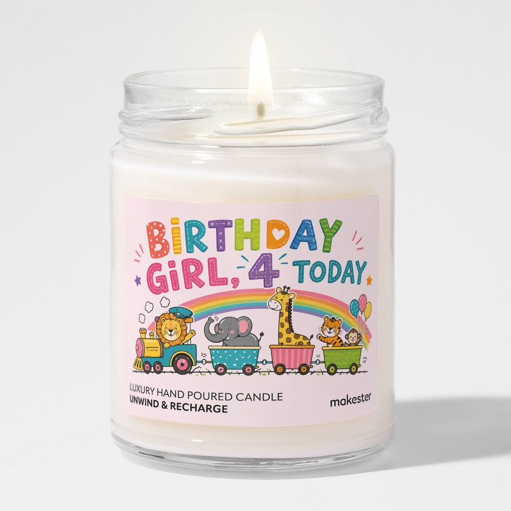Birthday Girl's Fourth Year