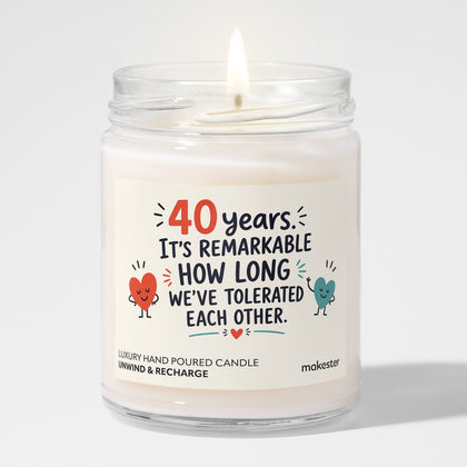 40th Anniversary Tolerance