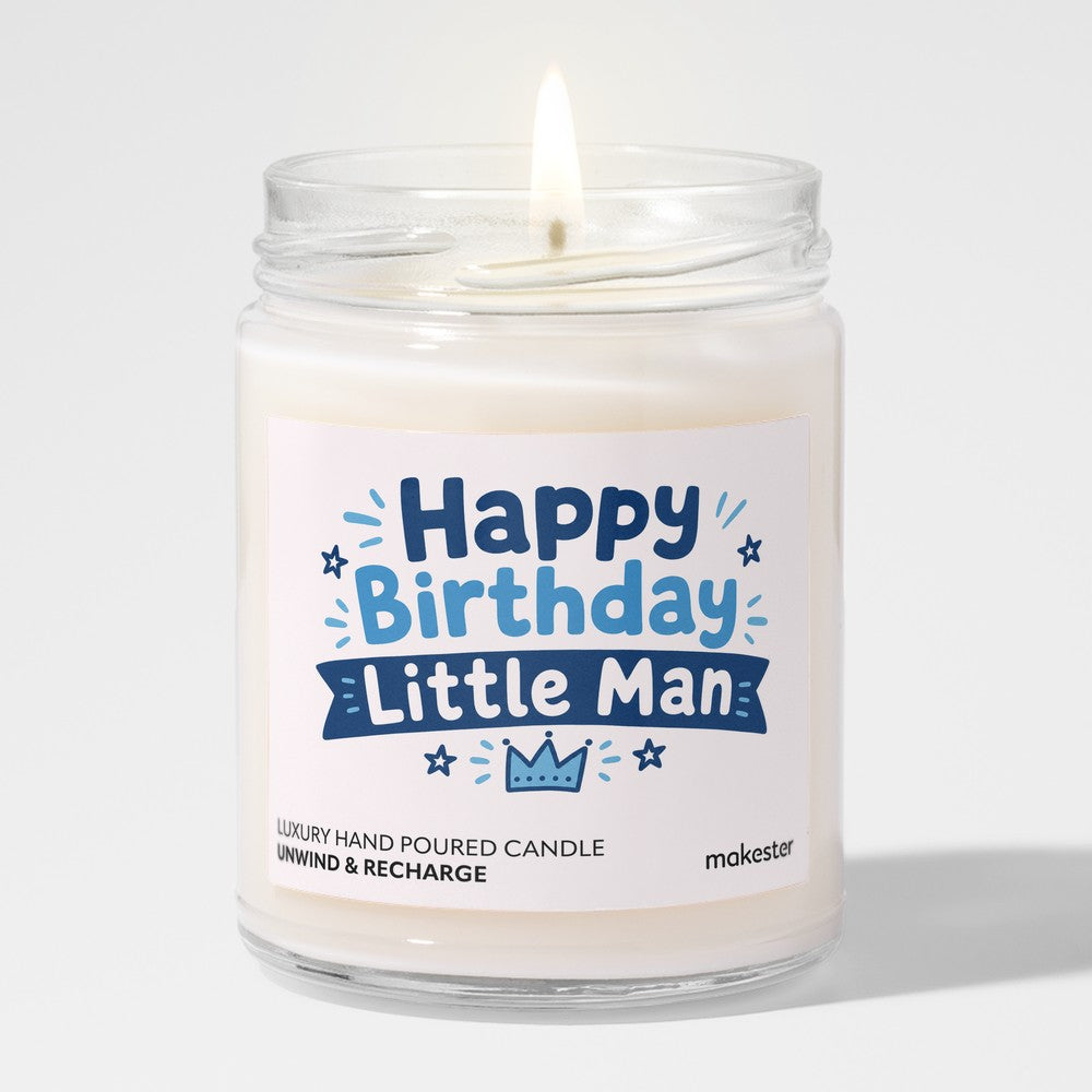 Baby Little Man Birthday