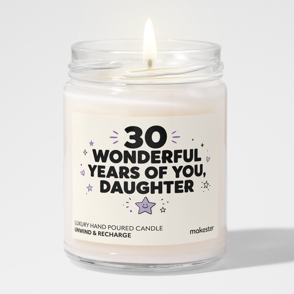 Thirtieth Wonderful Years Daughter