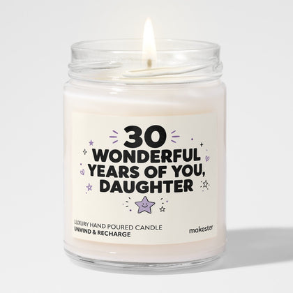 Thirtieth Wonderful Years Daughter