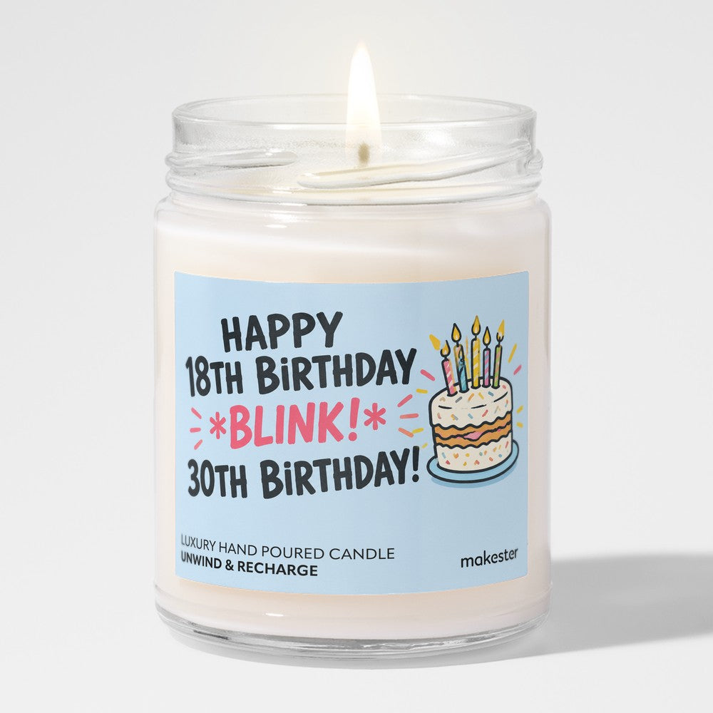 Thirtieth Birthday Blink Surprise