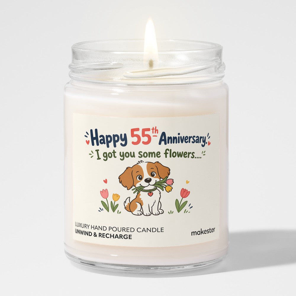 55th Anniversary Flowers