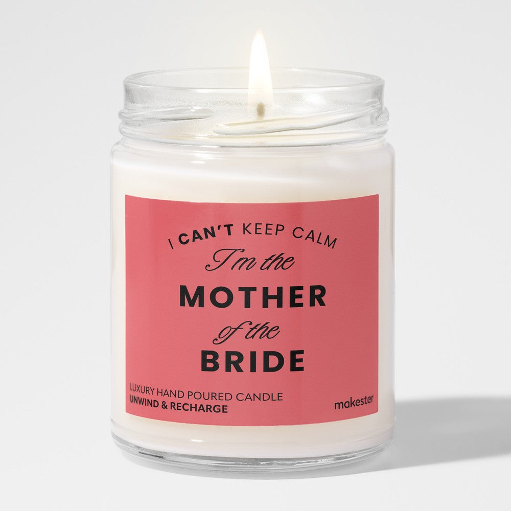 Keep Calm Bride's Mum