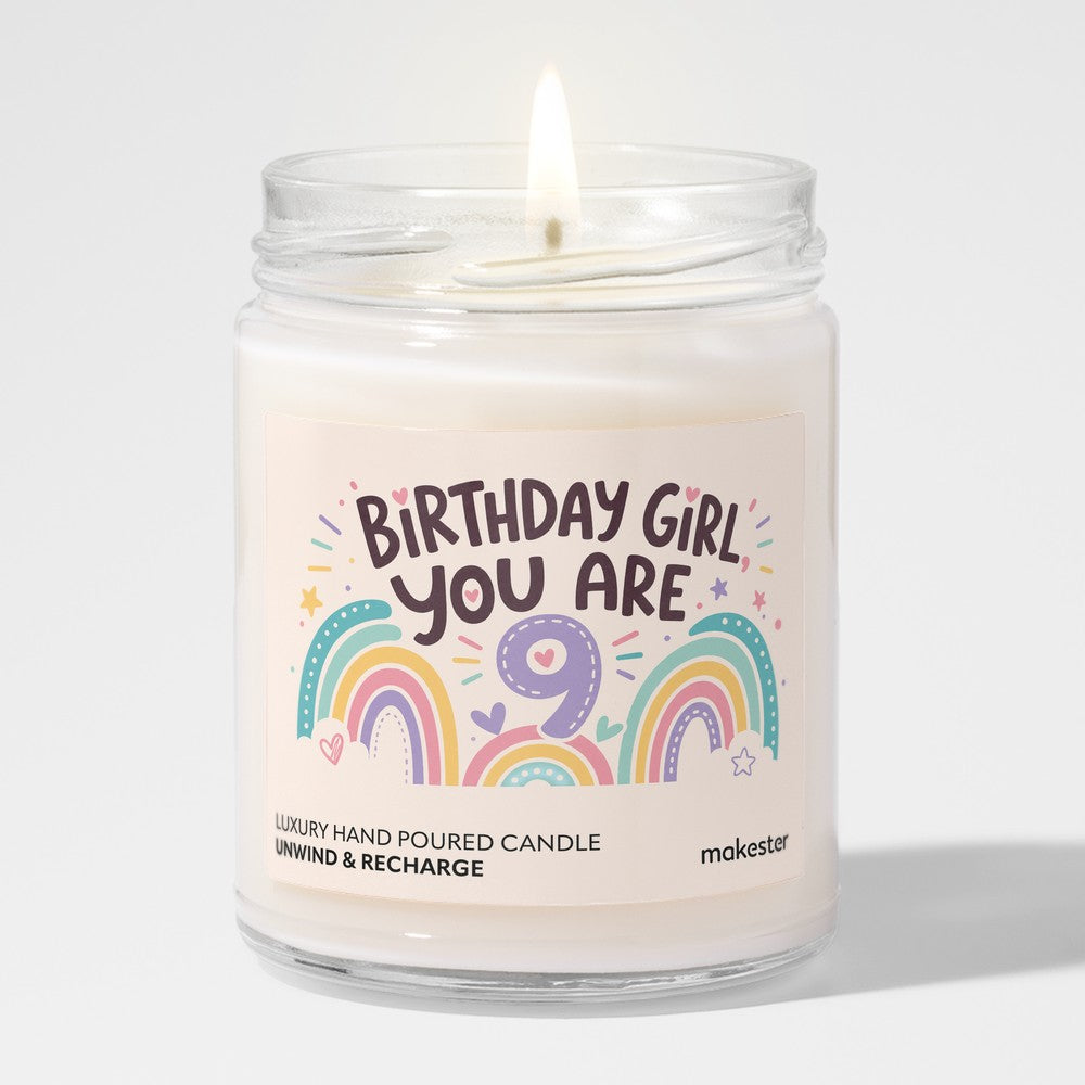 Ninth Birthday Girl