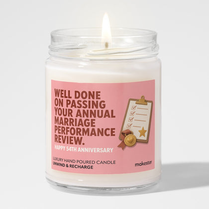54th Marriage Performance Review