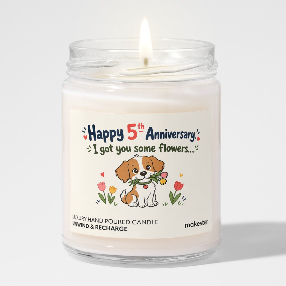 5th Anniversary Flowers