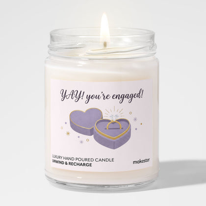 Engagement Joy Candle