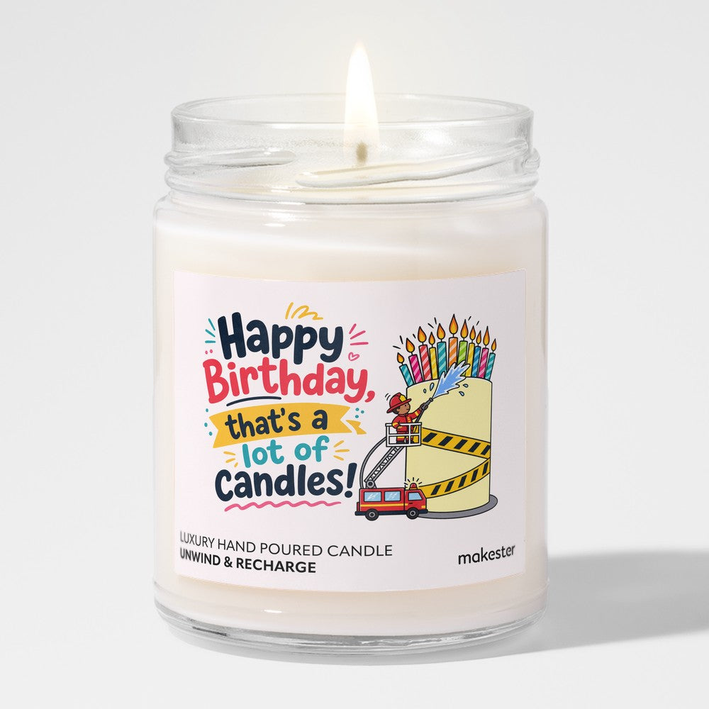 That's A Lot Of Candles