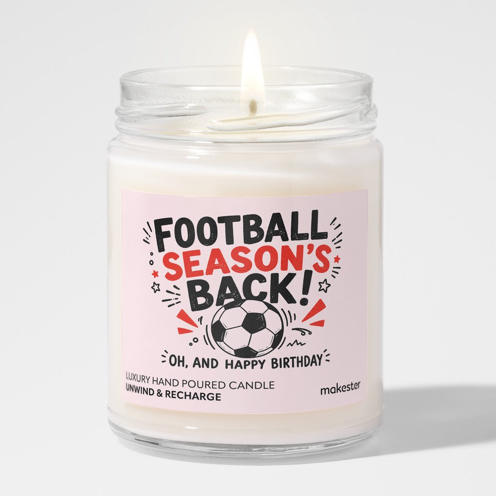 Football Season's Back Birthday