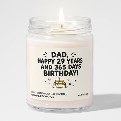 Dad's 30th Birthday Milestone