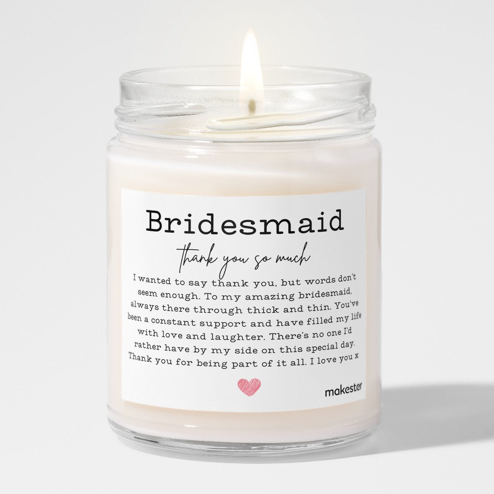 Sentimental Bridesmaid