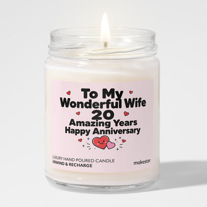 Wife's 20th Anniversary