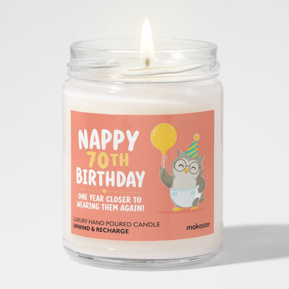 70th Birthday Depends Humor