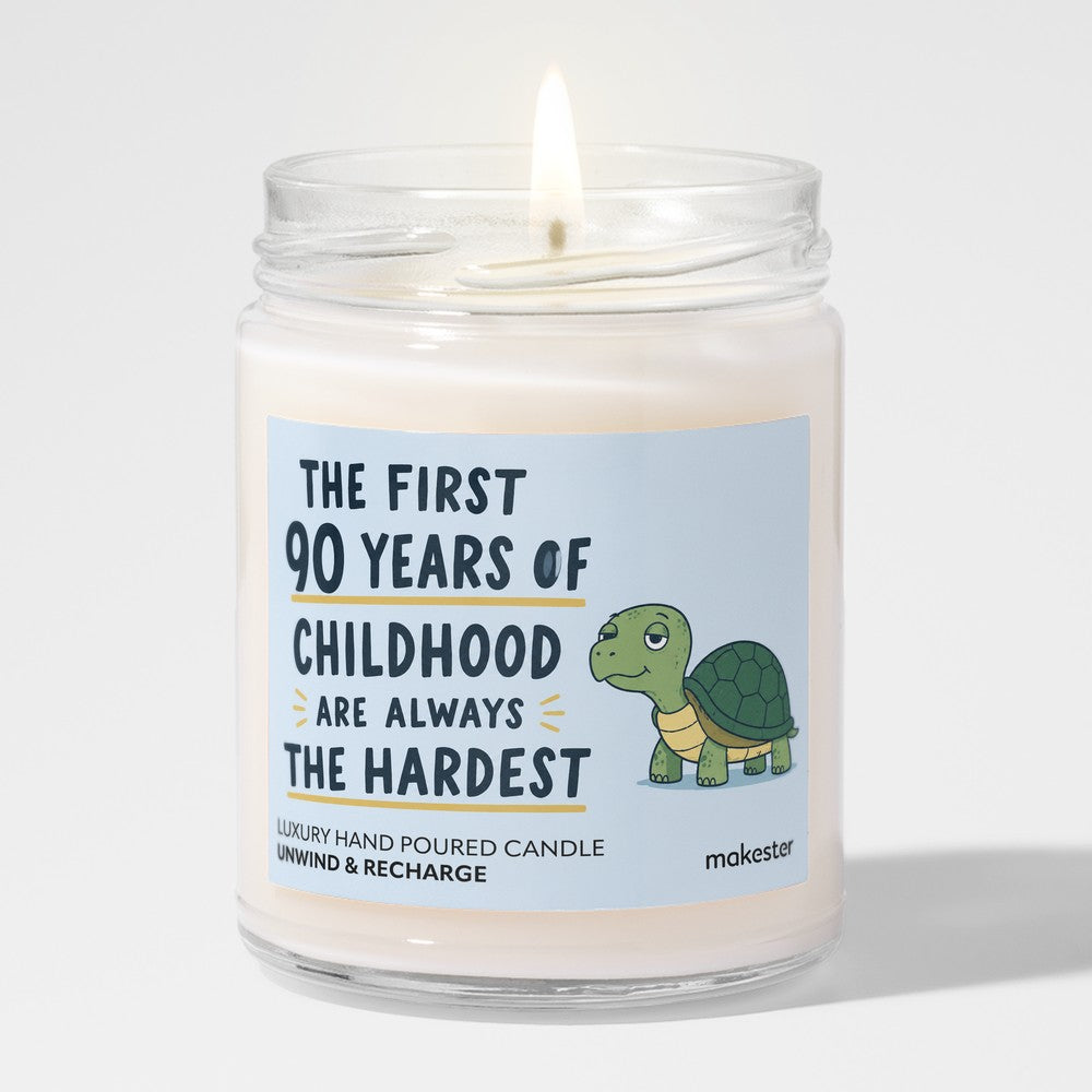 Ninetieth Year Childhood Hardship