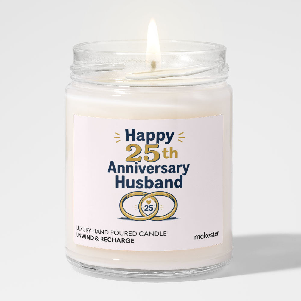 Husband Silver Quarter Century