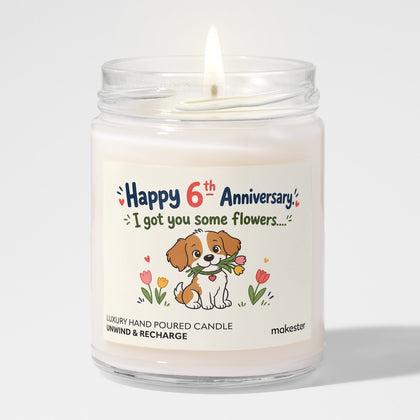 6th Anniversary Flowers