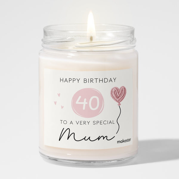 40th Birthday Gifts for Mum