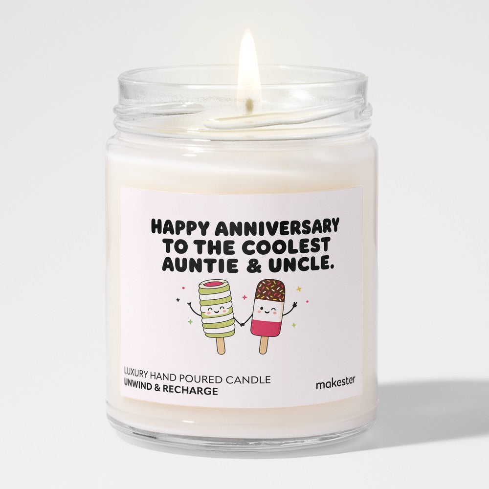Coolest Auntie & Uncle Anniversary