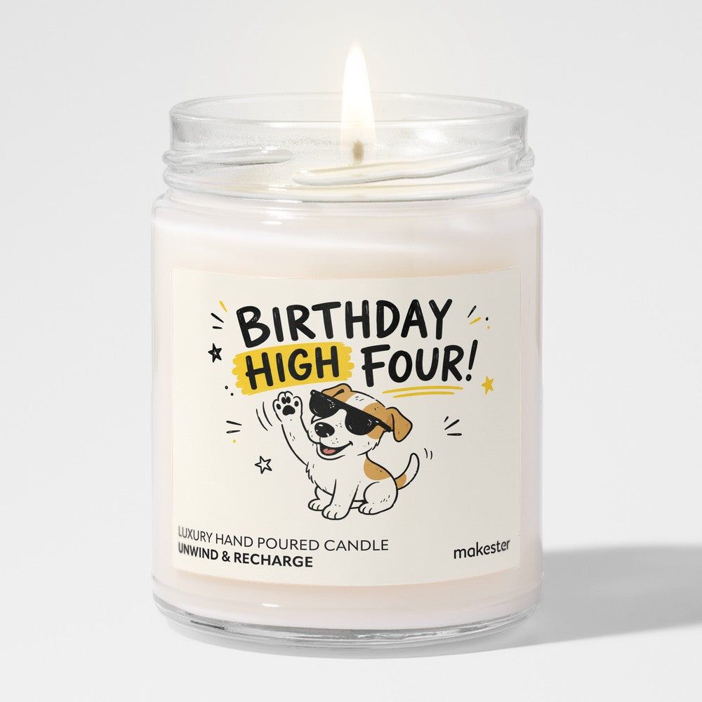Fourth Birthday High Four