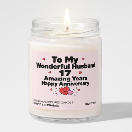 Husband 17th Anniversary Wonder