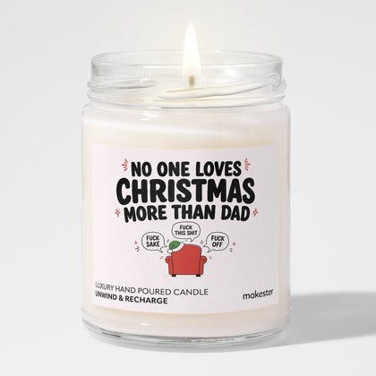 Dad Loves Christmas Most