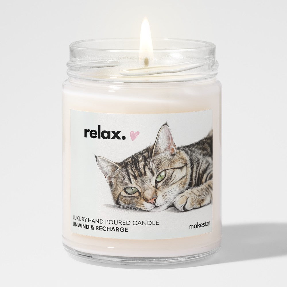Tabby Cat Relax