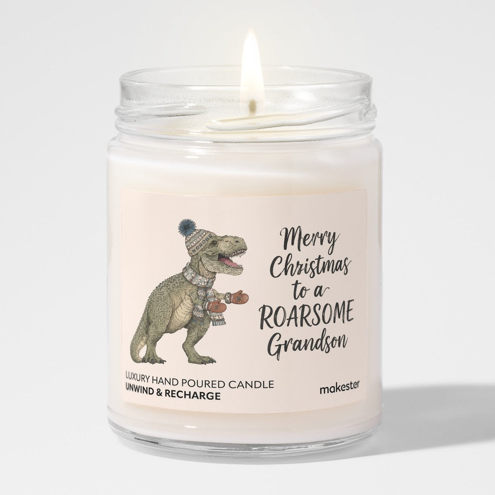 Roarsome Christmas Grandson