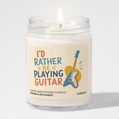 Rather Be Playing Guitar