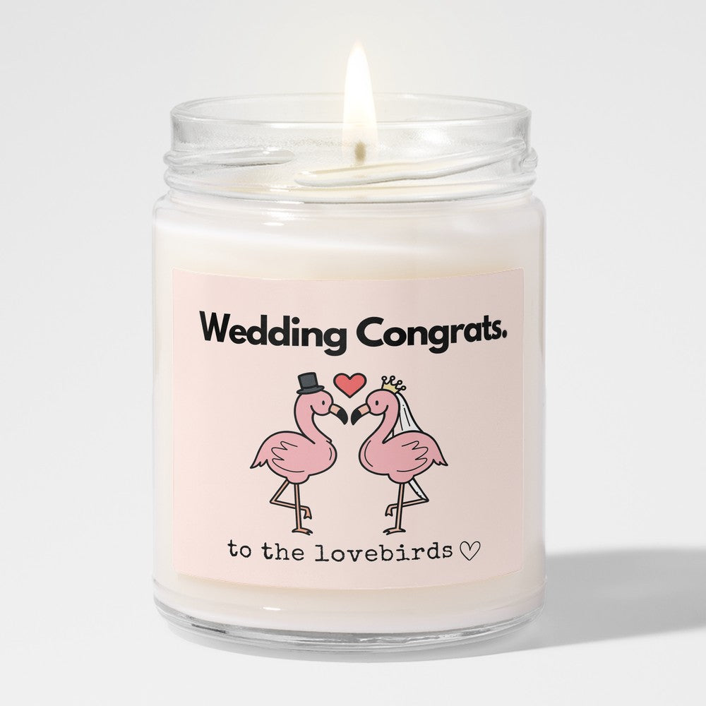 Lovebirds Flamingos