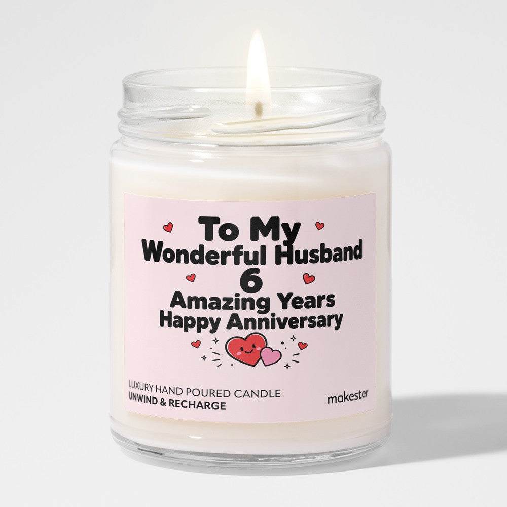 Sixth Year Husband Anniversary