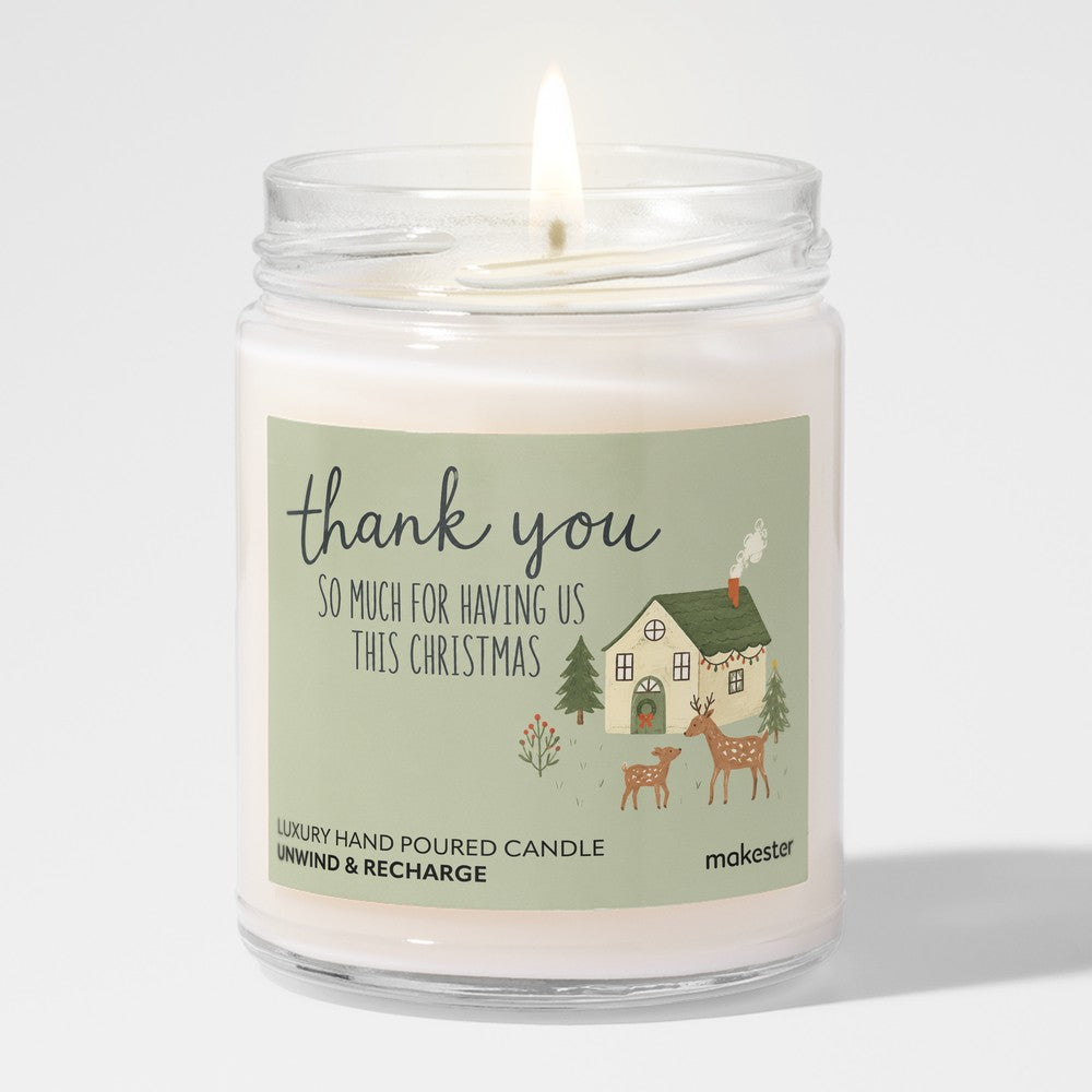 Thank You For Christmas Hospitality