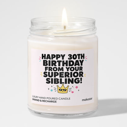 Thirty: Superior Sibling Edition