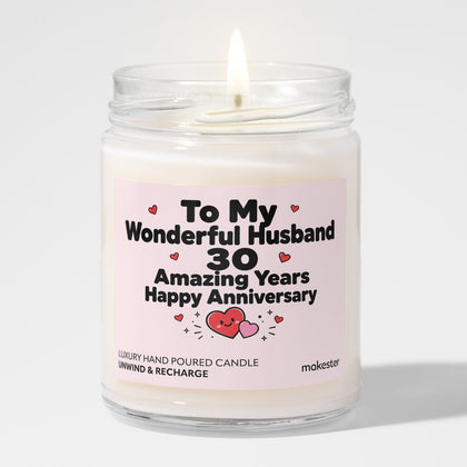 Husband Thirty Years Anniversary