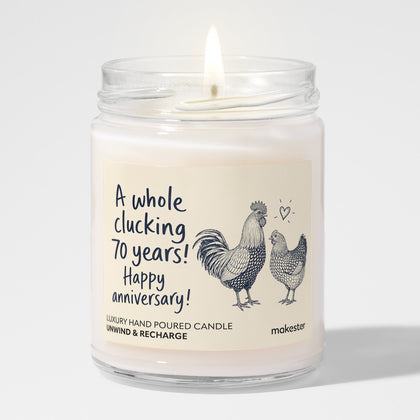 70th Anniversary Chicken Laugh