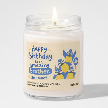 Amazing Brother Turns Thirtieth