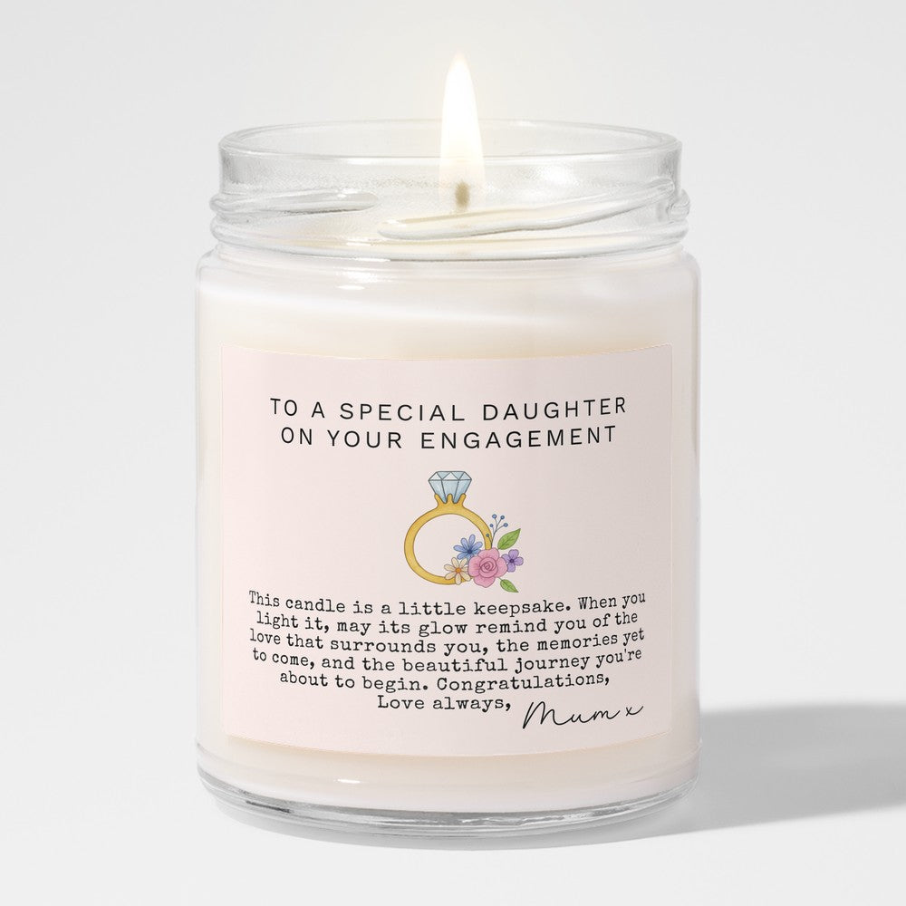 Daughter Engagement Keepsake