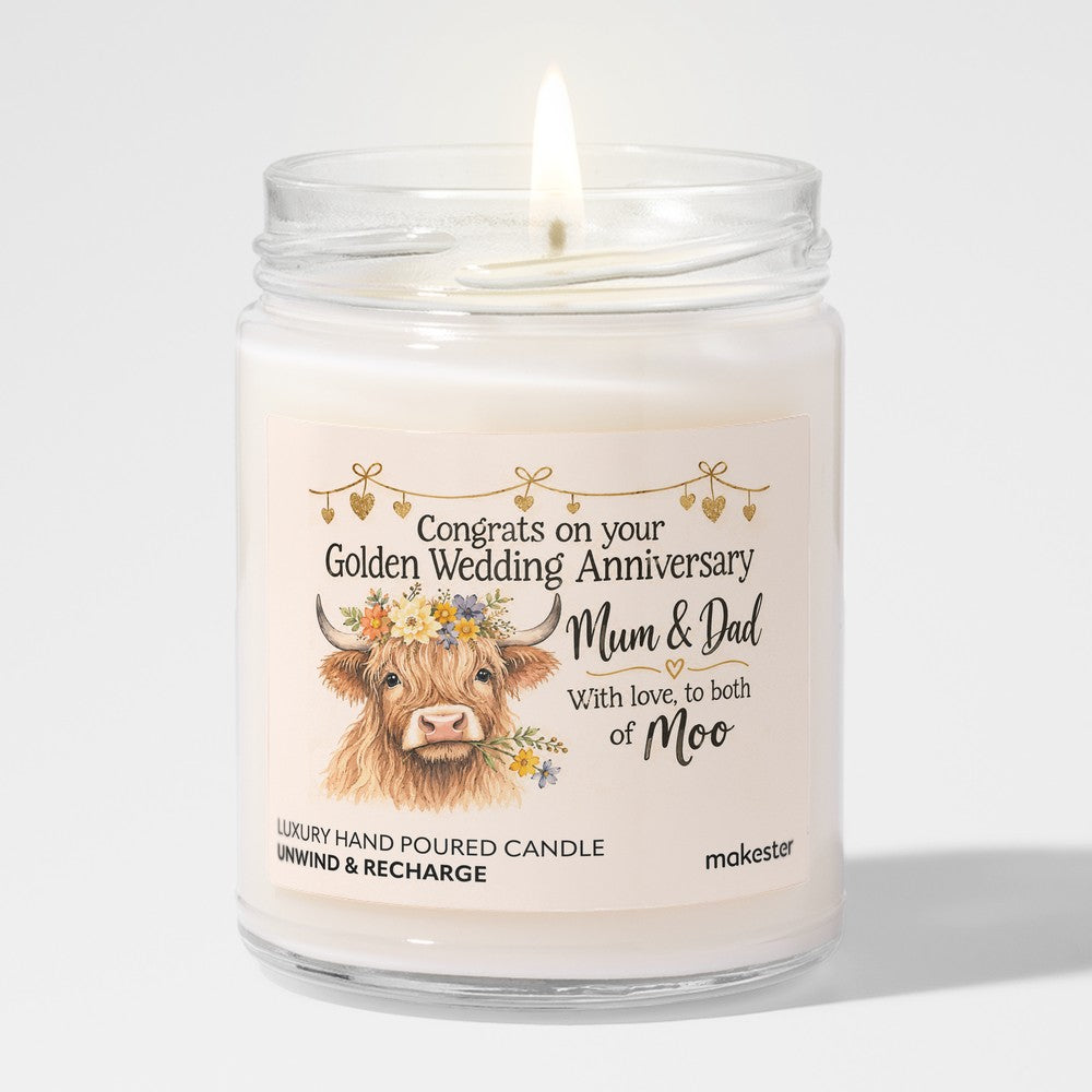 Fiftieth Golden Anniversary Moo