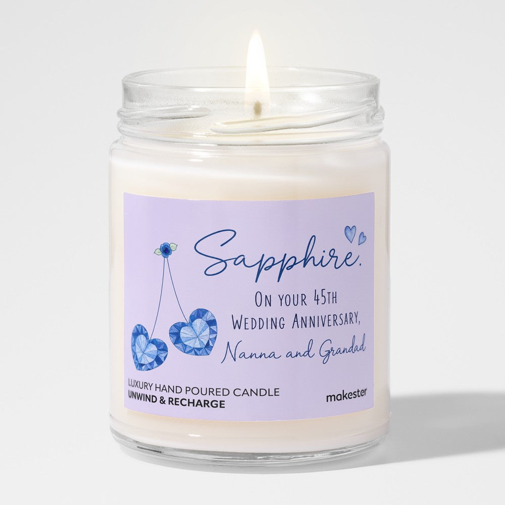Forty-fifth Sapphire Anniversary 45th